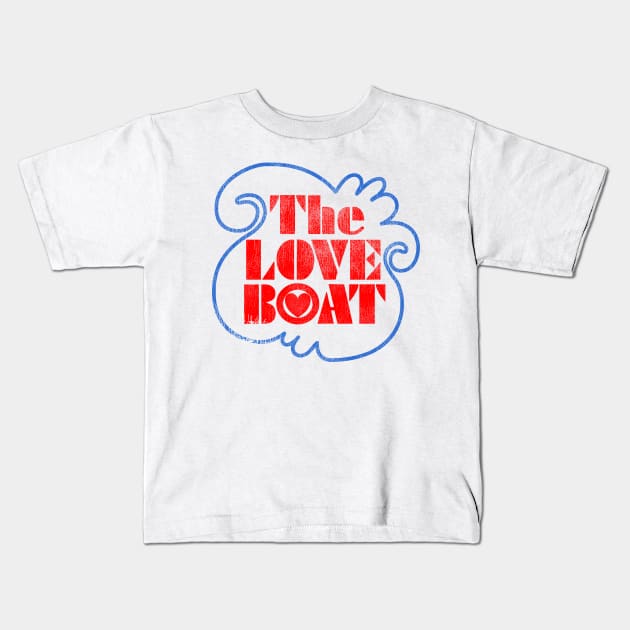 The Love Boat Classic TV Kids T-Shirt by darklordpug